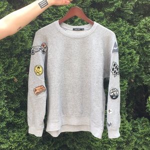 Obey patch crewneck